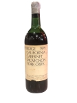 Ridge Vineyards California Cabernet Sauvignon York Creek 1979 (sold As Is )