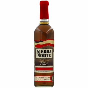 Sierra Norte Whiskey Single Barrel Red Corn Mexico 90pf 750ml