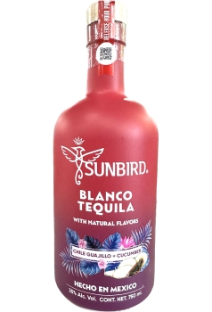 Sunbird Tequila Blanco Chile Guajillo Cucumber Flavor 750ml