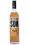 Western Son Vodka Peach Flavor Texas 750ml