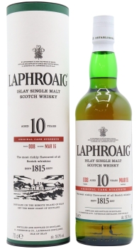 Laphroaig - Cask Strength Batch 008 10 year old Whisky 70CL