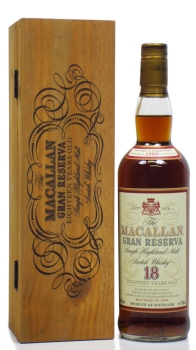 Macallan - Gran Reserva 1980 18 year old Whisky 70CL