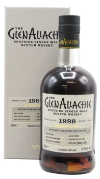 GlenAllachie - Speyside Single PX Puncheon #6495 1989 32 year old Whisky 70CL