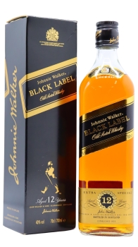 Johnnie Walker - Black Label (Old Bottling) 12 year old Whisky 70CL