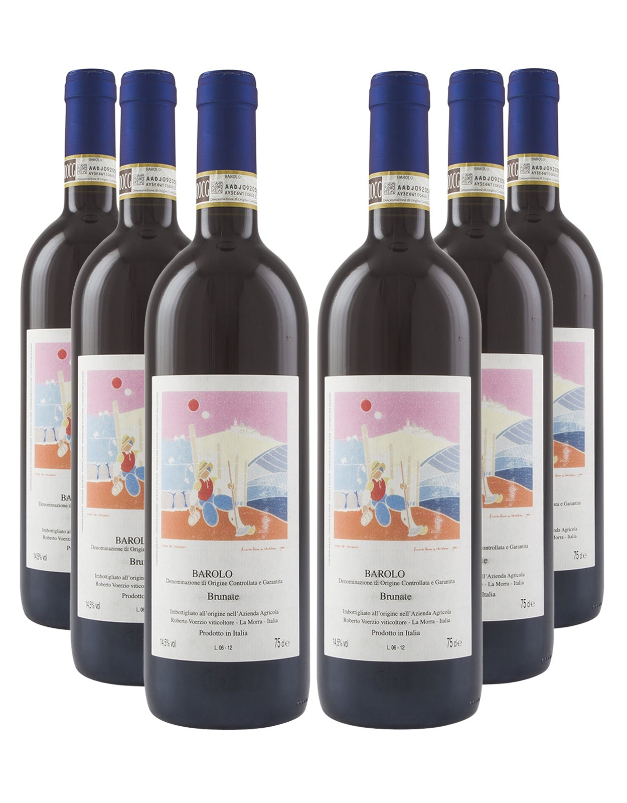 Roberto Voerzio Brunate Barolo 2012 6 Bottles 750ml Tequila