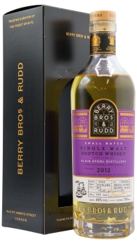 Blair Athol - Berry Bros & Rudd - Small Batch 2012 10 year old Whisky 70CL