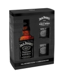 Jack Daniels Whiskey Tennessee Gft Pk W/glasses 750ml