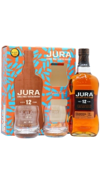 Jura - 12 Year Old Single Malt Glass Pack Whisky