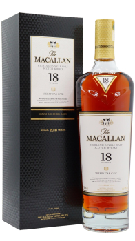 Macallan - Sherry Oak Highland Single Malt 2018 Release 18 year old Whisky 70CL