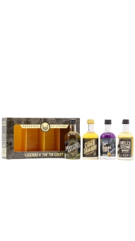 Pocketful of Stones - Legends Of The Tin Coast Miniature Gift Pack 4 x 5cl Spirit