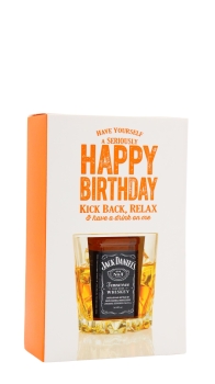 Jack Daniel's - Old No. 7 Miniature & Happy Birthday Card Whiskey