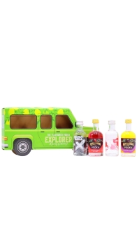 The Flavoured Vodka Jeep Explorer - Miniature Gift Pack 4 x 5cl Vodka