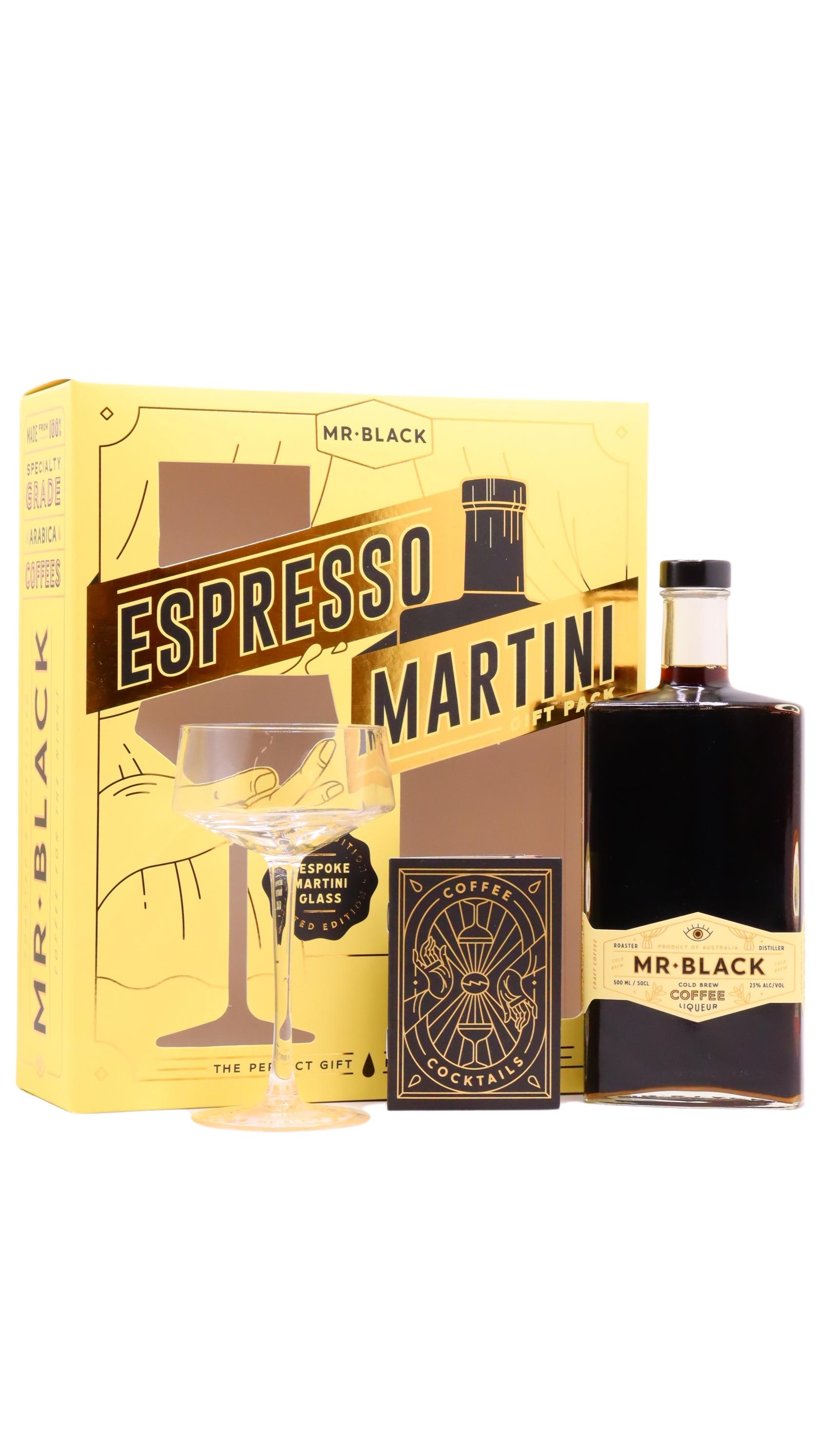 Mr Black Cold Brew Coffee Liqueur - Espresso Martini Gift Pack