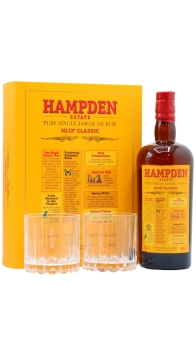 Hampden Estate - Overproof Glass Pack Rum 70CL
