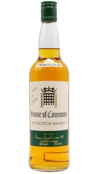 House of Commons - Signed By Tony Blair 12 year old Whisky 70CL