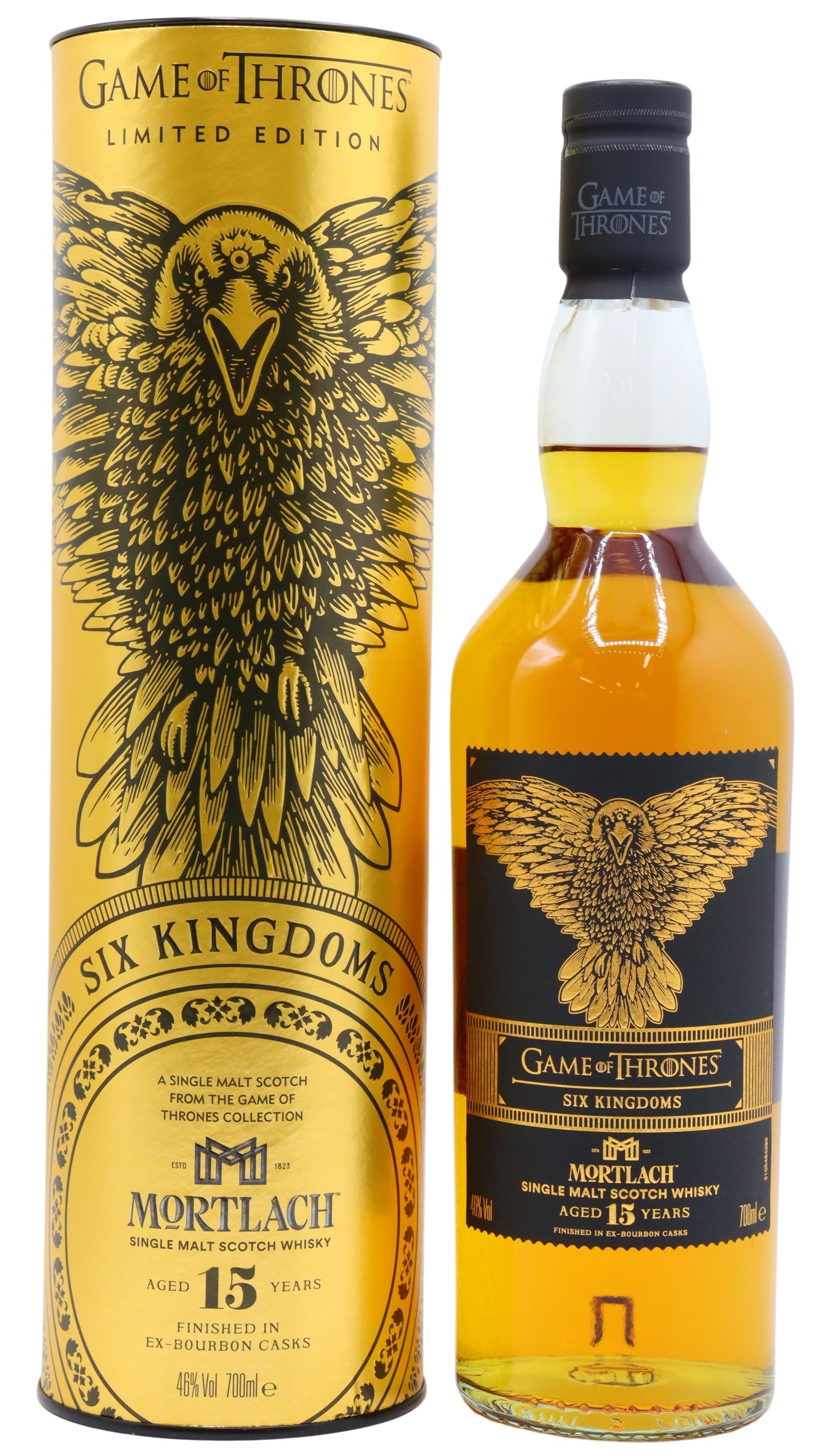 Game Of Thrones Six Kingdoms Mortlach 15 Years Single Malt Scotch Whisky