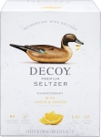 Decoy Seltzer Chardonnay With Lemon & Ginger 4pk Cans 250ml