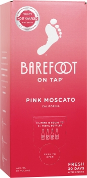 Barefoot Pink Moscato Box 3L