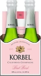 Korbel Brut Rose Champgane 187 4 Pack 187ml