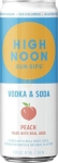 High Noon Peach Vodka Seltzer 700ml Sgl Can