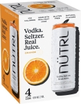 Nutrl Vodka Seltzer Orange 12Oz