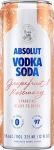 Absolut Vodka Soda Grapefruit Rosemary RTD Cocktail Cans