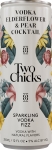 Two Chicks Sparkling Vodka Fizz 12Oz