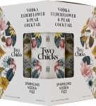 Two Chicks Sparkling Vodka Fizz Elderflower & Pear RTD Cocktail Cans