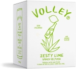 Volley Zesty Lime Spiked Seltzer 4pk Can 355ml