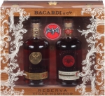 Bacardi Grand Reserva 8 Yr & 10 Yr with Humidor 750ml