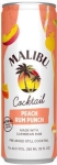 Malibu Peach Rum Punch Cocktails Pack 4x355ml