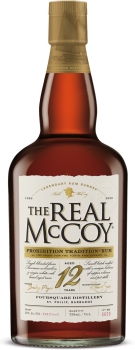 The Real McCoy Aged Rum Prohibition Tradition 12 Years Old 100 Proof 750ml