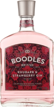 Boodles British Eng Rhubarb And Stowberry Gin 750ml