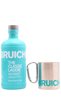 Bruichladdich - Metal Mug & The Classic Laddie Whisky 70CL