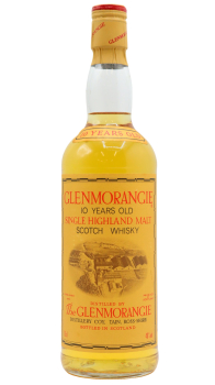 Glenmorangie - Highland Single Malt (old bottling) 10 year old Whisky 75CL