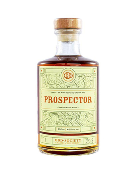 Odd Society Prospector Rye Whisky 750ml