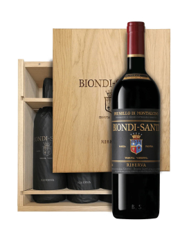 Biondi Santi Tenuta Greppo Brunello Di Montalcino Riserva Vertical Collection - 3 Bottle Pack (1998/2008/2016)