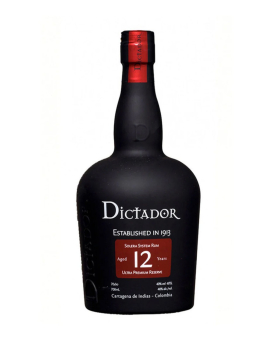 Dictador 12 Year Old Rum 700ml