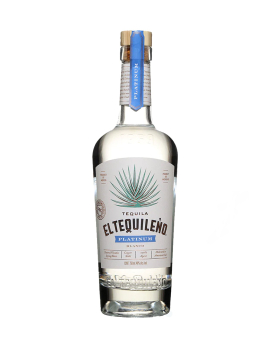 El Tequileno Blanco Platinum Tequila 750ml