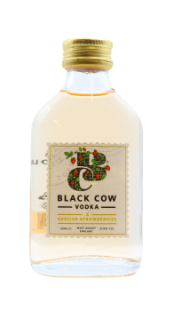 Black Cow - English Strawberries Miniature Vodka 5CL