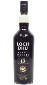 Mannochmore - Travel Retail Exclusive - Loch Dhu The Black 10 year old Whisky 75CL