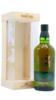 Hakushu - Limited Edition Bamboo Box 18 year old Whisky 70CL