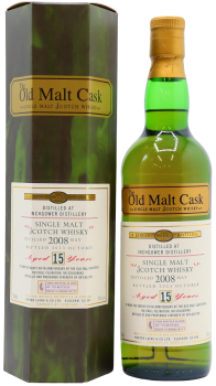 Inchgower - Old Malt Cask 25th Anniversary Single Cask #56906 2008 15 year old Whisky 70CL