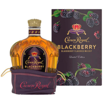 Crown Royal Blackberry Flavored Canadian Whisky 750ml