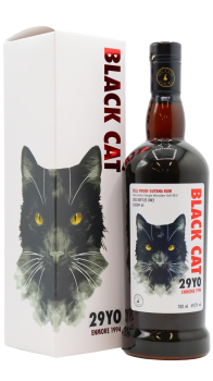 Enmore (Silent) - Black Cat Guyana 1994 29 year old Rum 70CL