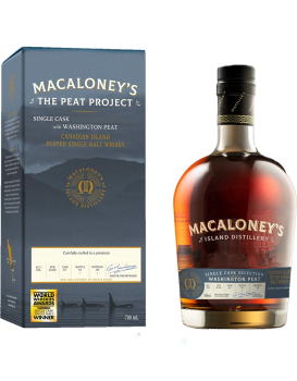 Macaloney's The Peat Project Peated Single Malt Whisky 750ml