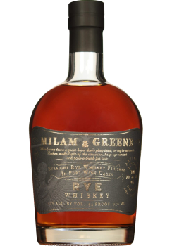 Milam & Greene Whiskey Rye Texas 750ml