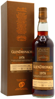 Glendronach - Single Cask #1068 (Batch 6) 1978 33 year old Whisky 70CL