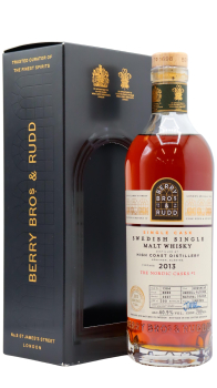 High Coast - Berry Bros & Rudd Nordic Casks - Swedish Single Cask #1384 2013 Whisky 70CL