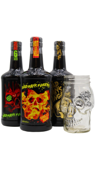 Dead Man's Fingers - Chilli- Super Spiced & Spiced Bundle 3 x 70cl Rum